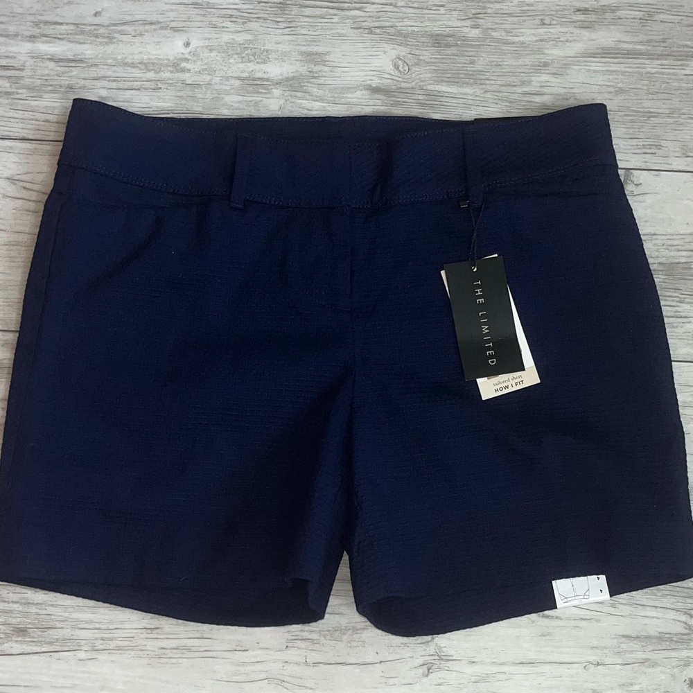 The Limited Blue Shorts Size 4 NWT